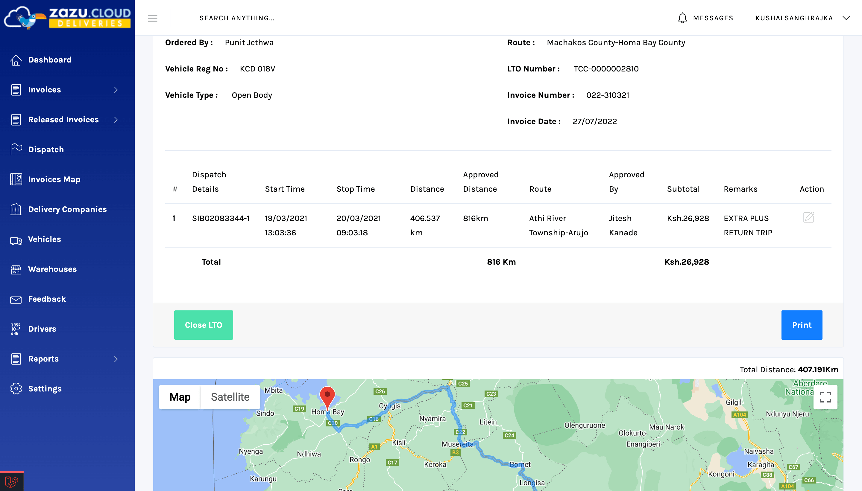 Field Sales — app.zazu.cloud/territory